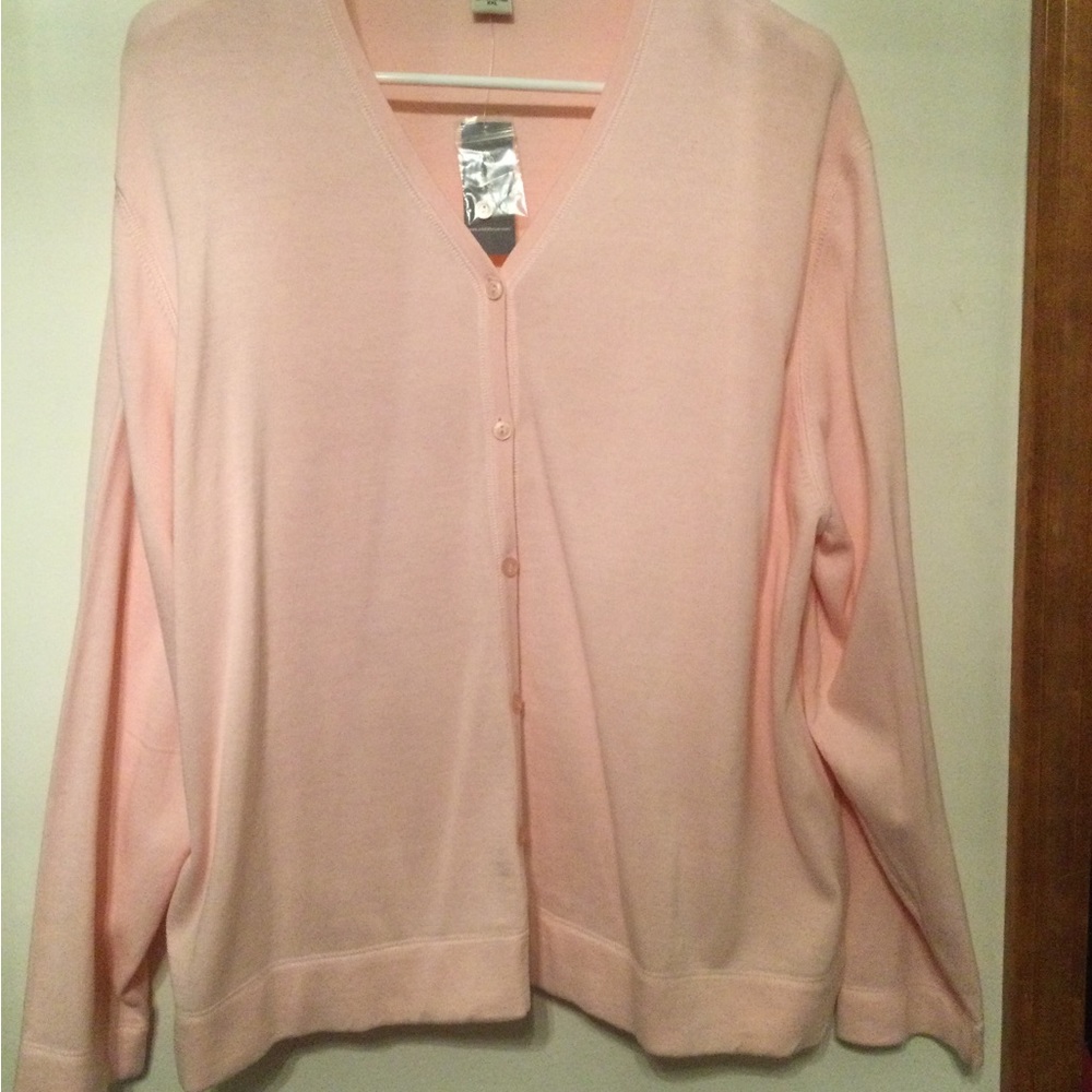 NWT Eddie Bauer Lightweight Cardi. Size XXL